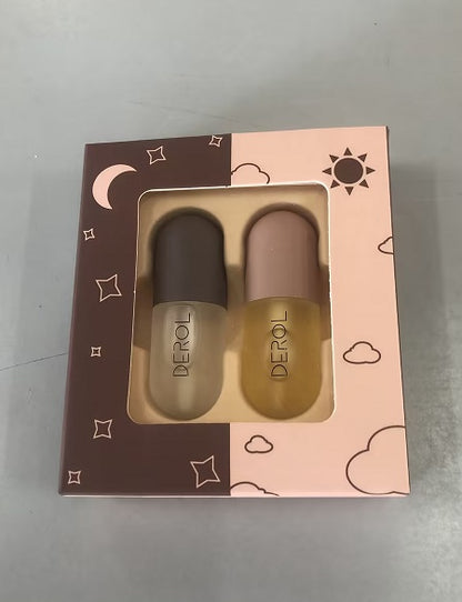 Day & Night Instant Volume Lip Plumper Oil – Clear, Long-Lasting Nourishment & Fine Line Repair | Lip Care & Beauty Oil