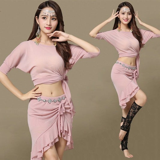 Belly Dance Sexy Mesh Dancing Dress