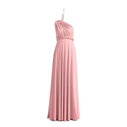 Women's Long Bandage Dress with Cross Exposed Back – Elegant Sleeveless Evening Gown