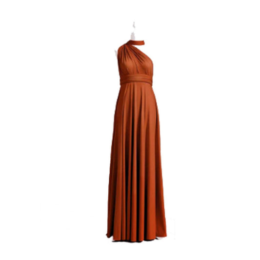 Women's Long Bandage Dress with Cross Exposed Back – Elegant Sleeveless Evening Gown