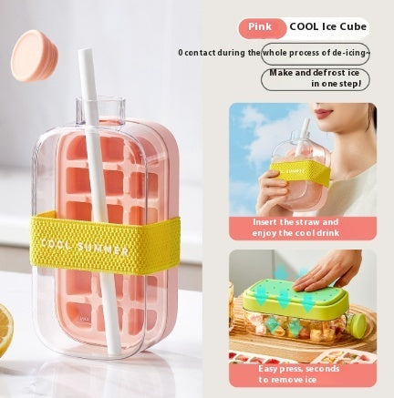 One-Click Molding Cooling Cup – Instant Chill, Stylish Sip!