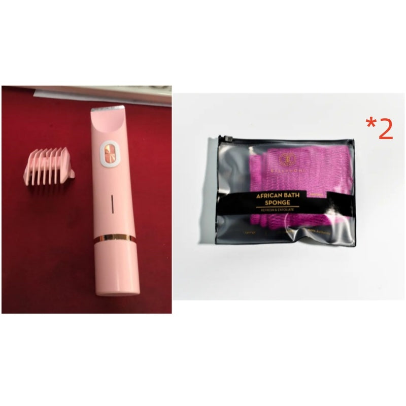 2-in-1 Electric Hair Remover for Women – Double Head Shaver for Body &amp; Bikini Line