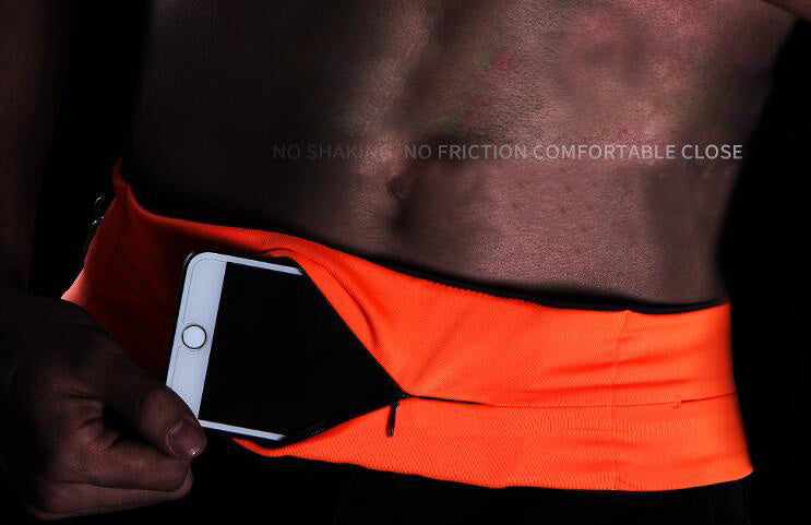 Outdoor Sports Waistband – Elastic Phone Holder Belt Bag for Running, Jogging &amp; Fitness