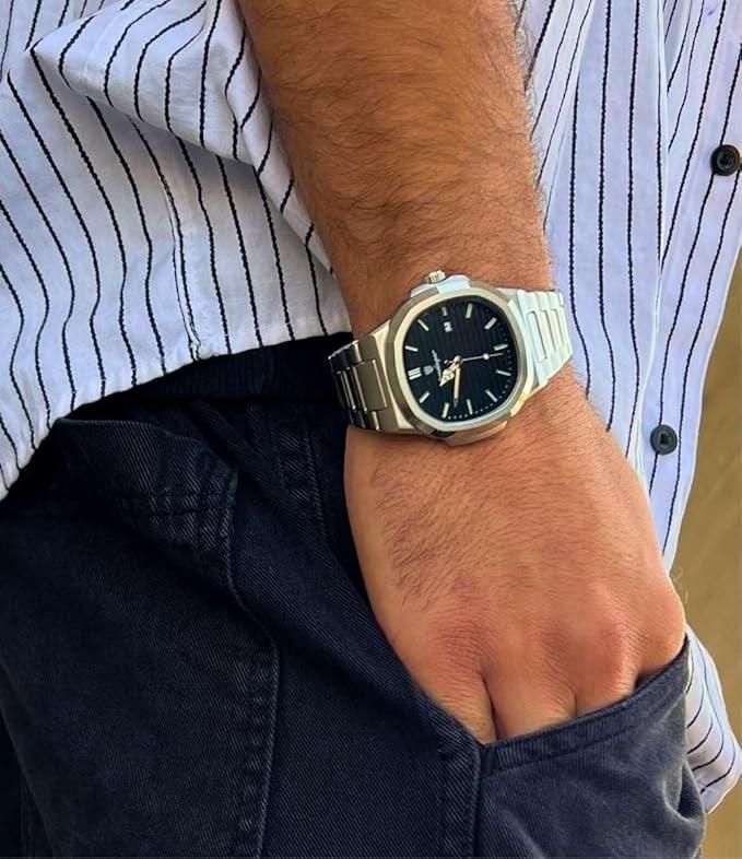 Luxury Stainless Steel Watch – Timeless Elegance Meets Everyday Style