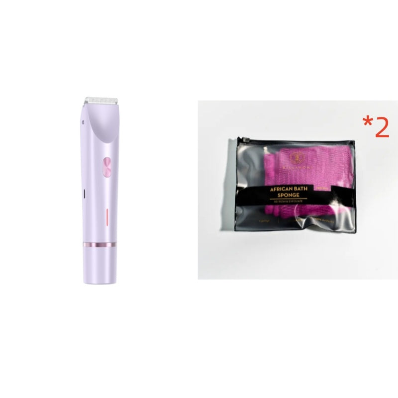 2-in-1 Electric Hair Remover for Women – Double Head Shaver for Body &amp; Bikini Line