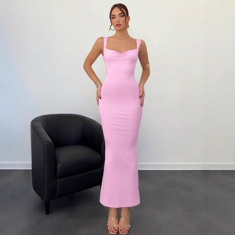 Women's Ethnic Bow Dress - Unique Minority-Inspired Design Elegant Midi Dress