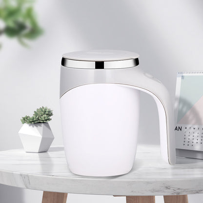 Rechargeable Automatic Stirring Coffee Cup – Effortless Mixing for Coffee, Milkshakes &amp; More!