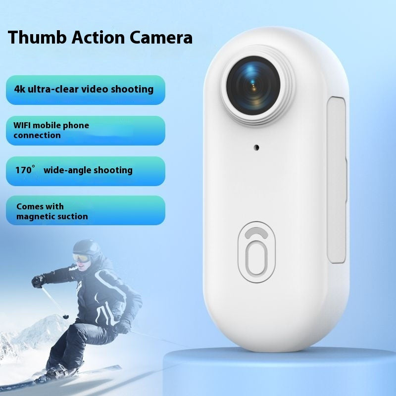 Outdoor Sports 4K Mini Action Camera – Capture Every Moment, Hands-Free!