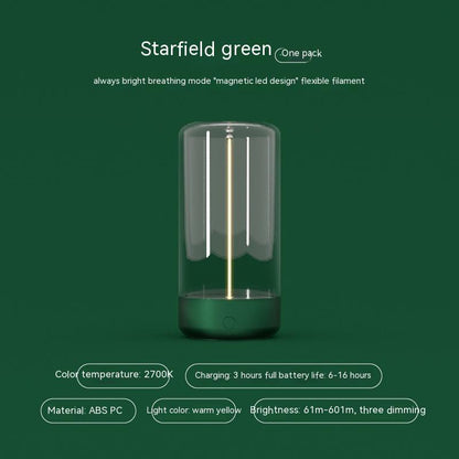 New LED Camping Light – Type-C Rechargeable Portable Ambient Night Lamp