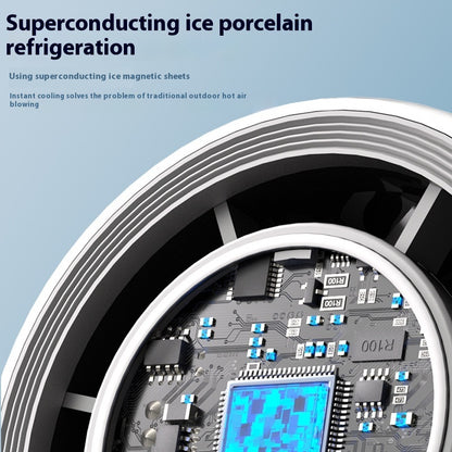 Turbos Chilled Ice Sensation Fan – Super Mini, Super Cool, Ultra Powerful