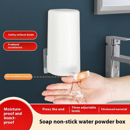 Dry Soap Grinding Box – Wall Mounted Soap Dispenser for Efficient Handwashing in Kitchens & Offices