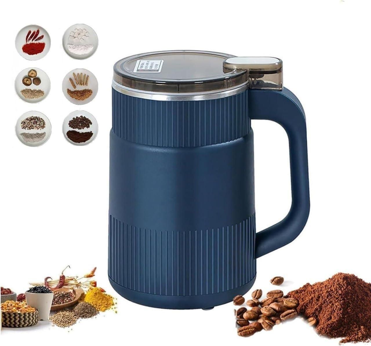 Stainless Steel Multi-Purpose Grinder – Herbs, Spices, Nuts, Grains &amp; Coffee (Home Use)