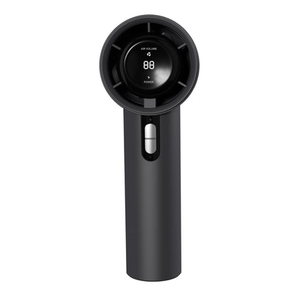 Portable Handheld Turbo Fan with Cooling Technology – 3000mAh Rechargeable Battery | Cold Compress + Adjustable Wind Speeds | Mini USB Personal Fan for Summer Relief