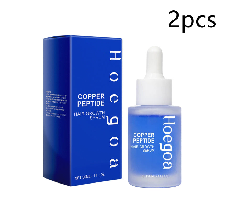 Copper Peptide Hair Growth Serum – Strengthen Roots, Boost Growth, Nourish Naturally