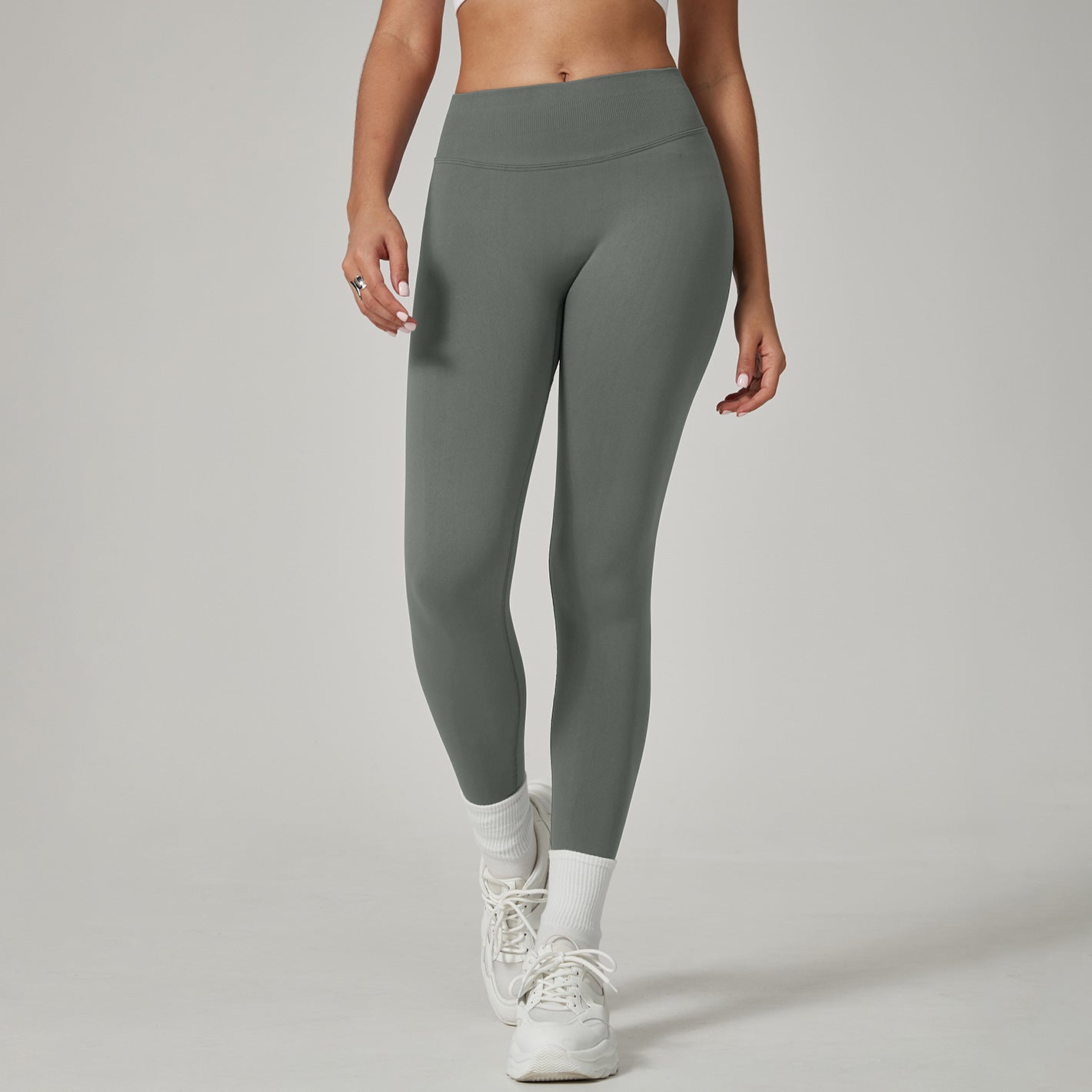 High-Waist Peach Lift Yoga Leggings – Butt-Lifting Workout Trousers for Women