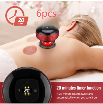 Electric Vacuum Cupping Massage Device – 3-in-1 Slimming Therapy Massager
