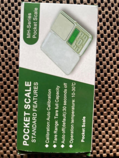 Mini Pocket Digital Weight Scale with Auto Calibration – 200g Capacity, 0.01g Precision, Portable Jewelry &amp; Kitchen Scale