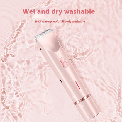 2-in-1 Electric Hair Remover for Women – Double Head Shaver for Body &amp; Bikini Line