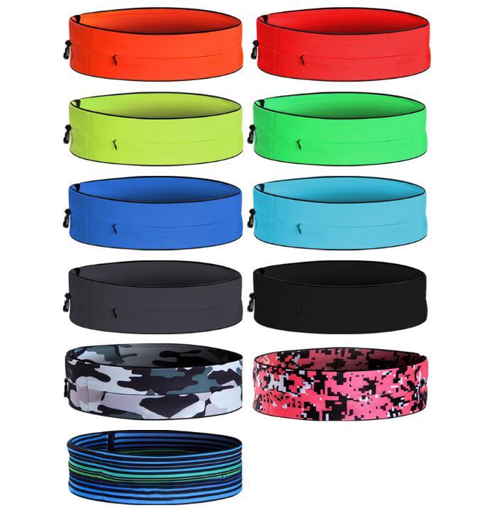 Outdoor Sports Waistband – Elastic Phone Holder Belt Bag for Running, Jogging &amp; Fitness