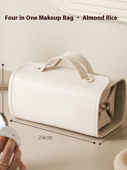 Women’s Waterproof Travel Cosmetic Bag – Large Capacity Folding Toiletry Organizer