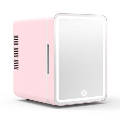 Mini Beauty Refrigerator – Portable 110V Skincare & Makeup Cooler with Built-in Light