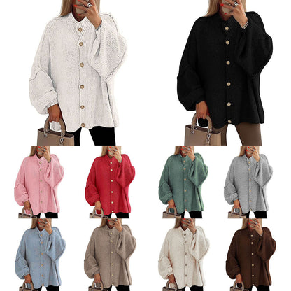 Autumn And Winter College Style Lazy Knitted Women's