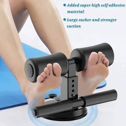 Sit-Up Assistant Device Bar – Adjustable Abs Master for Home Workout | Crunches &amp; Push-Up Support | Self-Suction Gym Equipment (Multicolor)