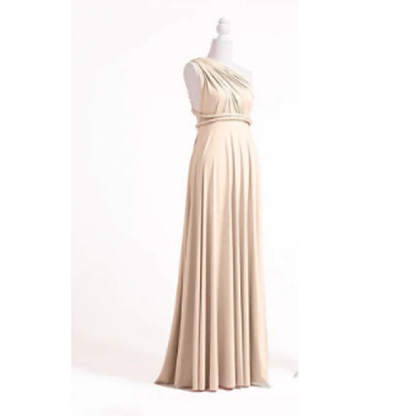 Women's Long Bandage Dress with Cross Exposed Back – Elegant Sleeveless Evening Gown