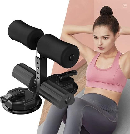 Sit-Up Assistant Device Bar – Adjustable Abs Master for Home Workout | Crunches &amp; Push-Up Support | Self-Suction Gym Equipment (Multicolor)