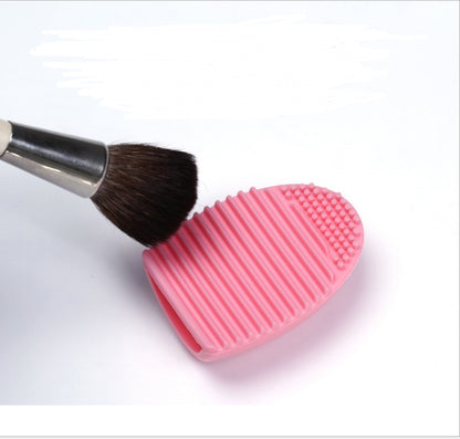 Silicone Brush Cleaning Egg – Lightweight Scrubber for Makeup Tools