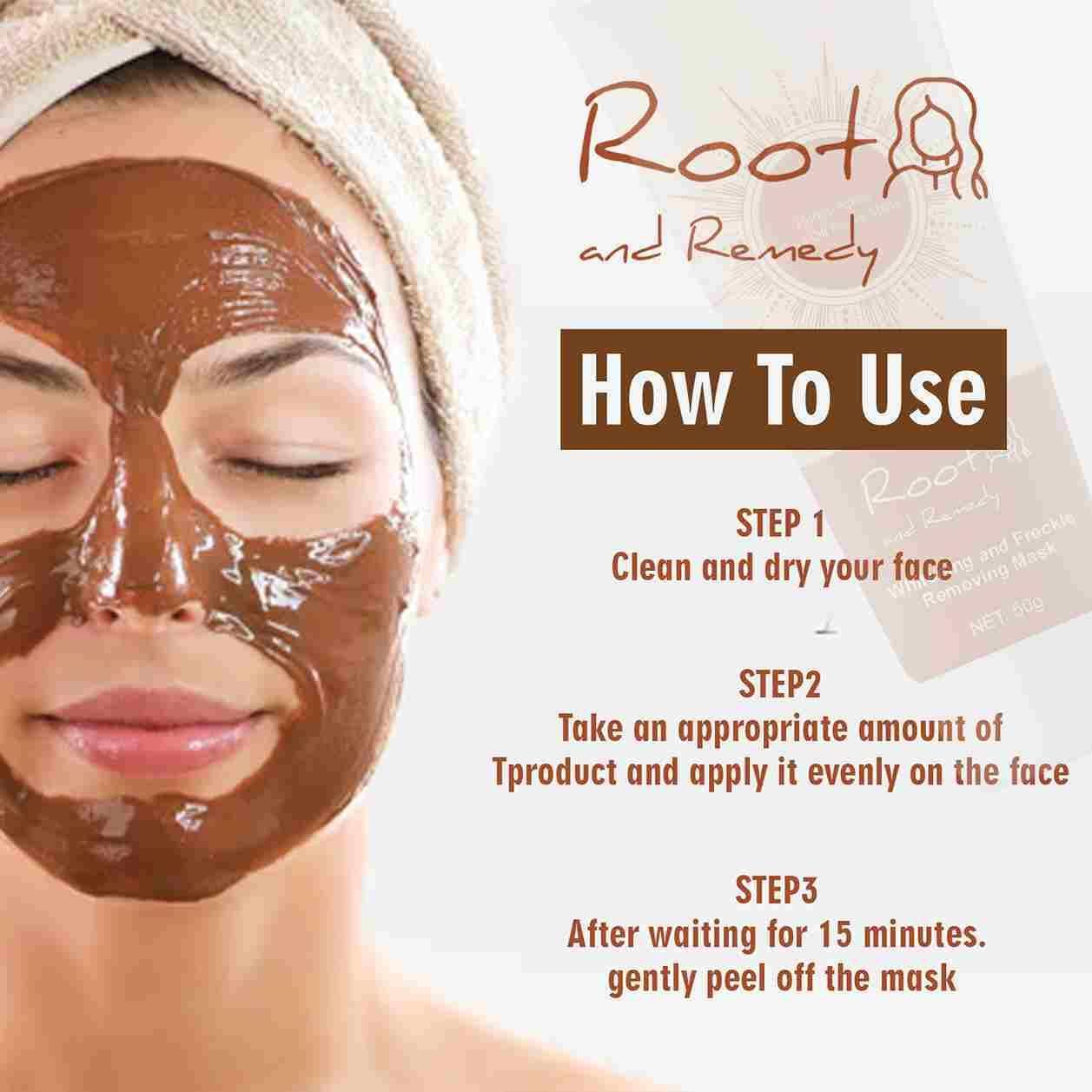 Whitening &amp; Freckle Removing Face Mask – 50g Skin Brightening Cream for All Skin Types