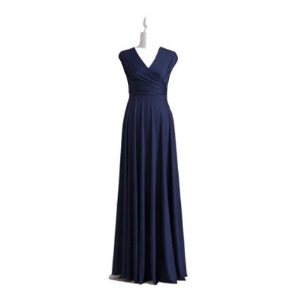 Women's Long Bandage Dress with Cross Exposed Back – Elegant Sleeveless Evening Gown