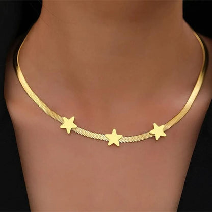 Gothic Blade Star Choker – Light Luxury Necklace for the Bold &amp; Beautiful