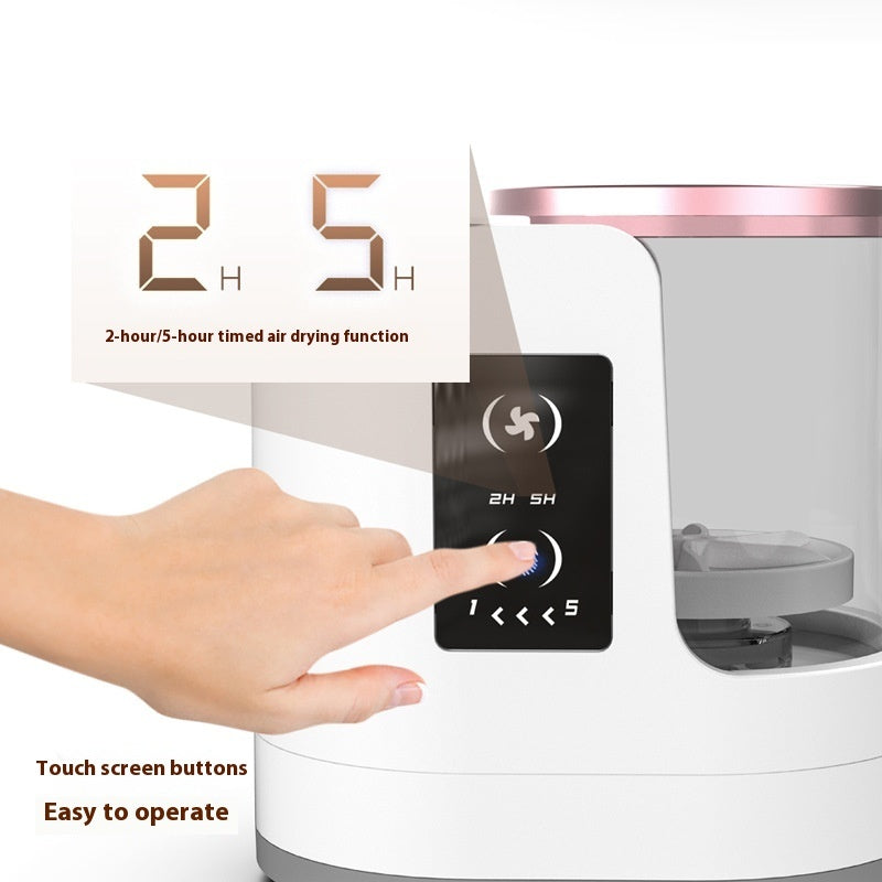 Automatic Makeup Brush Cleaner – Rechargeable Electric Cleaning & Drying Stand