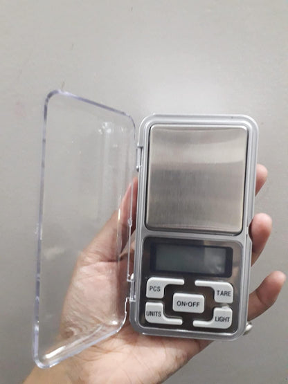 Mini Pocket Digital Weight Scale with Auto Calibration – 200g Capacity, 0.01g Precision, Portable Jewelry &amp; Kitchen Scale