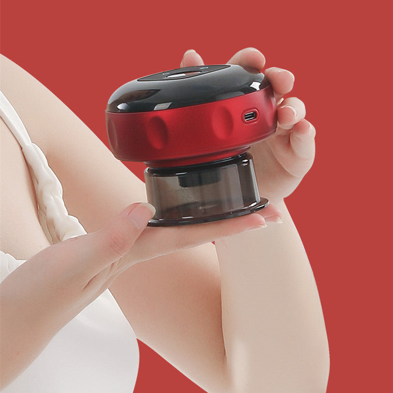 Electric Vacuum Cupping Massage Device – 3-in-1 Slimming Therapy Massager