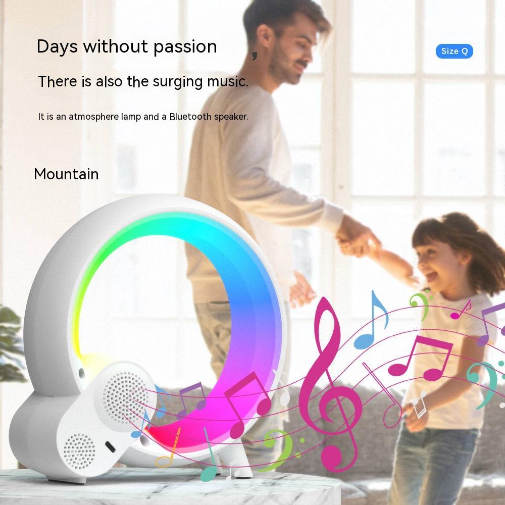 Creative Q Light – Sunrise Alarm Clock & Bluetooth Speaker with Smart Color Atmosphere Light