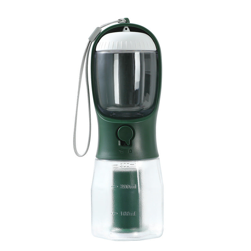 3-in-1 Portable Dog Water Cup – Hydration, Snacks &amp; Clean-Up All in One!