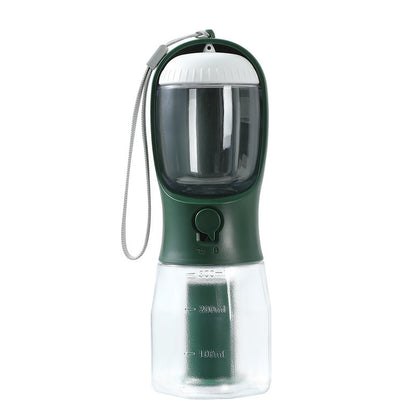 3-in-1 Portable Dog Water Cup – Hydration, Snacks &amp; Clean-Up All in One!