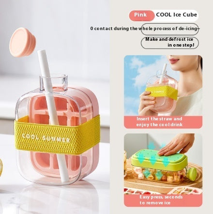 One-Click Molding Cooling Cup – Instant Chill, Stylish Sip!