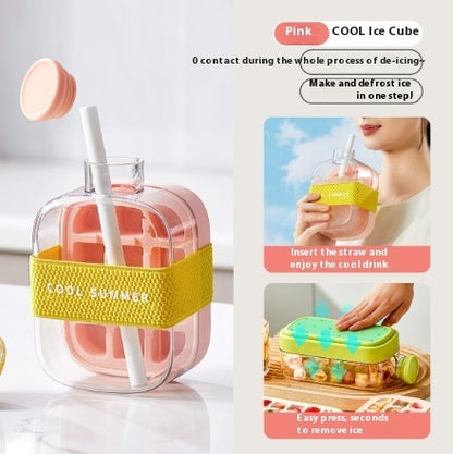 One-Click Molding Cooling Cup – Instant Chill, Stylish Sip!