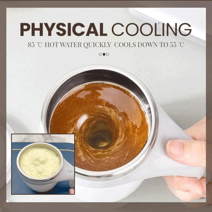 Rechargeable Automatic Stirring Coffee Cup – Effortless Mixing for Coffee, Milkshakes &amp; More!