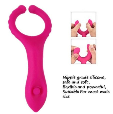 Silicone G-Point Vibrator – Compact Electric Massager Stick for Personal Wellness