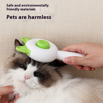 All-in-One Pet Hair Remover Brush – Self-Cleaning Dematting Tool for Dogs & Cats