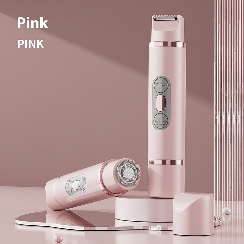 Dual-Head Electric Epilator – Painless Hair Removal Shaver for Women’s Face, Bikini, Legs & Underarms