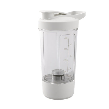 Portable Electric Mixing Cup – 400ml Protein Powder Shaker with 1200mAh Battery for Gym & Fitness