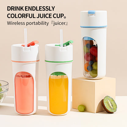 Portable USB Electric Juicer – Wireless Blender for Smoothies, Juices &amp; Shakes