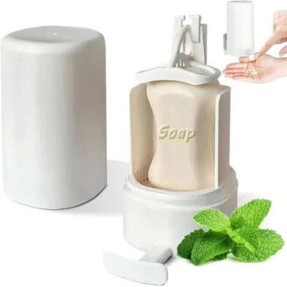 Dry Soap Grinding Box – Wall Mounted Soap Dispenser for Efficient Handwashing in Kitchens & Offices