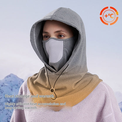 3-in-1 Winter Fleece Hood – Neck Warmer, Face Mask & Hat for Cold Weather and Riding