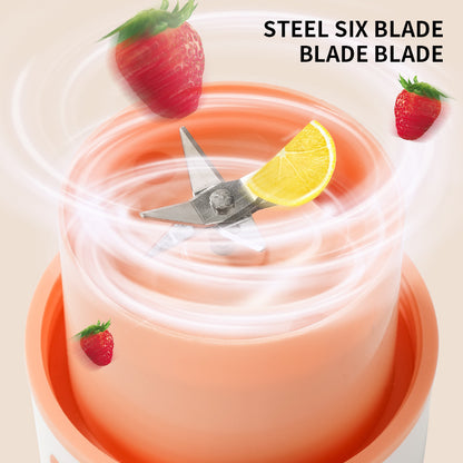 Portable USB Electric Juicer – Wireless Blender for Smoothies, Juices &amp; Shakes